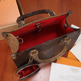  polished satchel styled with outfit