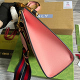 Handle and strap detail of premium polished women's handbag – women's designer-style accessory