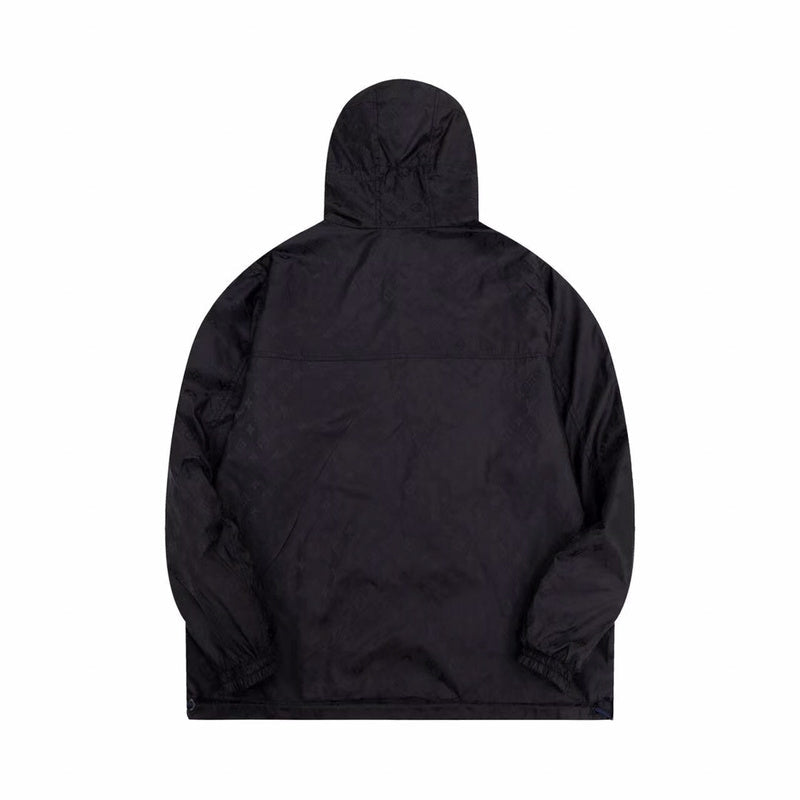 Full styled look of Louis Vuitton luxury clothing with contemporary cut