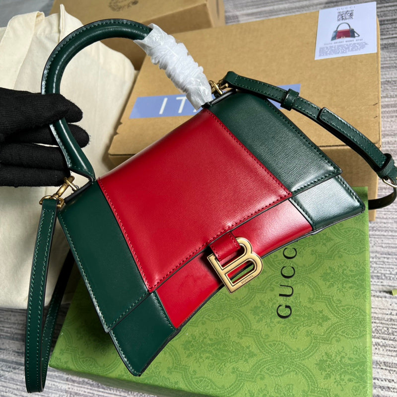Front view of signature refined women's handbag – women's luxury accessory