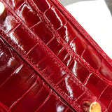 Close-up detail of chic bag design