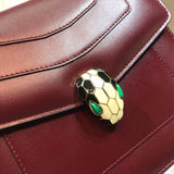 Contemporary Faux Leather Handbag - Refined Silhouette | Women's Luxury Handbag #1764 - side angle view (image 2) of designer-inspired handbag