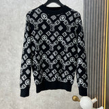 Back view of Louis Vuitton luxury clothing with logo-detail design