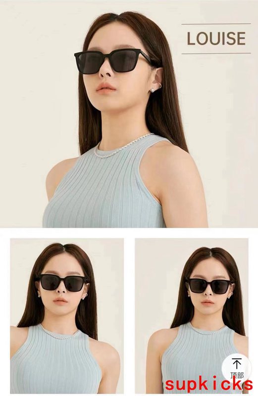 Side view of Louis Vuitton unisex sunglasses