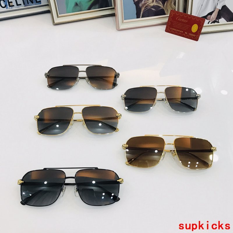 Lifestyle view of Cartier unisex sunglasses