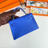 Considered bag shown from front angle
