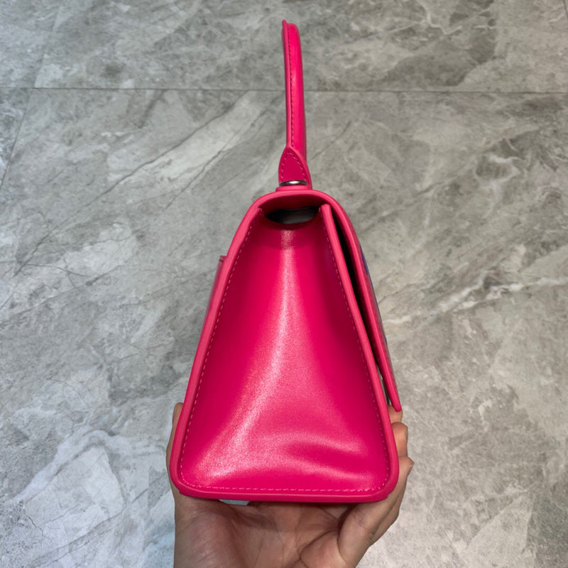 Modern Faux Leather Handbag - Polished Finish | Women's Premium Handbag #874 - back view (image 4) of designer-inspired handbag