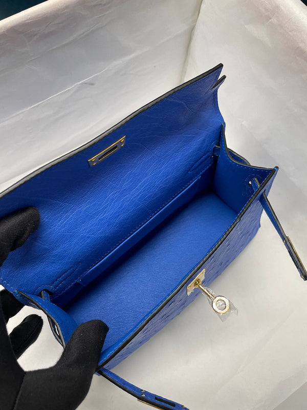 Close-up detail of modernist bag design
