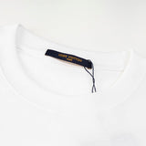 Flat lay presentation of Louis Vuitton cotton t-shirt with contemporary cut