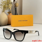Angled view of Louis Vuitton unisex sunglasses