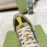 Gucci sneakers detailed view showing premium designer craftsmanship