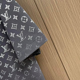 Back view of Louis Vuitton cotton t-shirt with logo-detail design