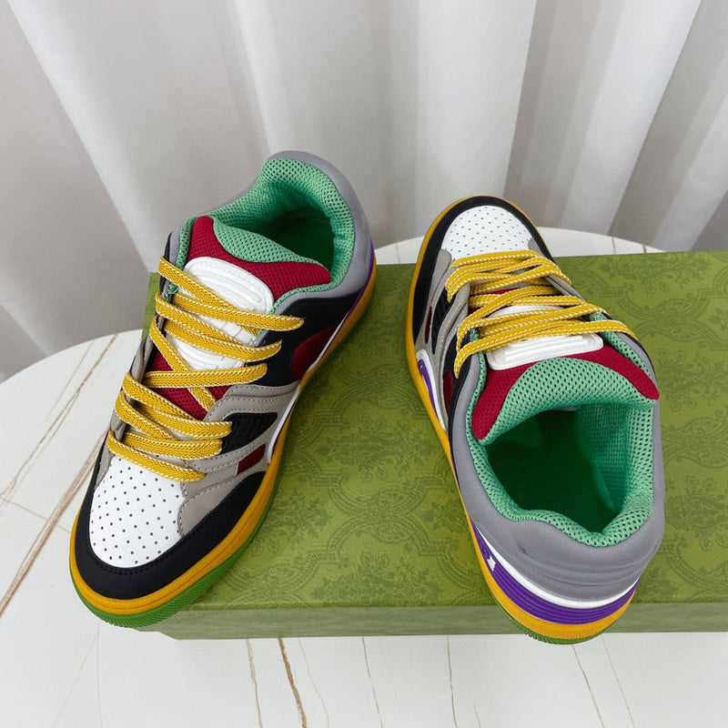 Gucci clean off-white luxury sneakers view 5 classic court silhouette