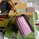 Handle and strap detail of chic sleek women's handbag – women's designer-style accessory