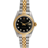 Side view of Rolex women's watch