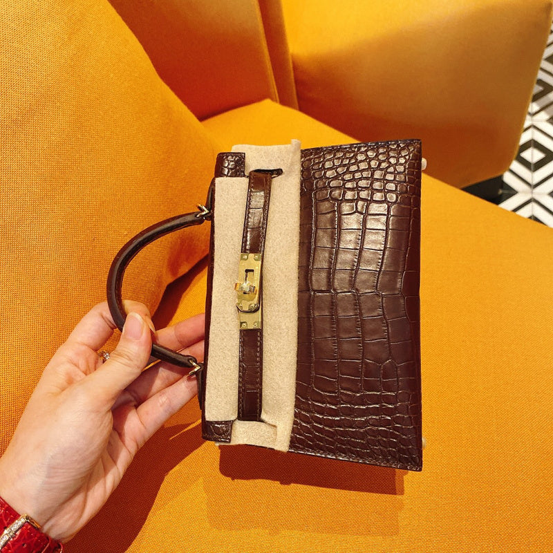 Close-up detail of modern bag design