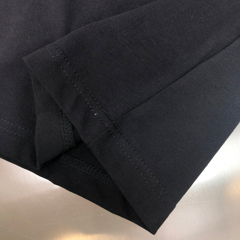 Full styled look of Louis Vuitton cotton t-shirt with tailored silhouette