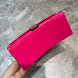 Modern Faux Leather Handbag - Polished Finish | Women's Premium Handbag #874 - hardware and detail close-up (image 5) of designer-inspired handbag