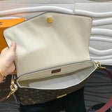 Interior view of refined structured women's handbag – women's luxury handbag