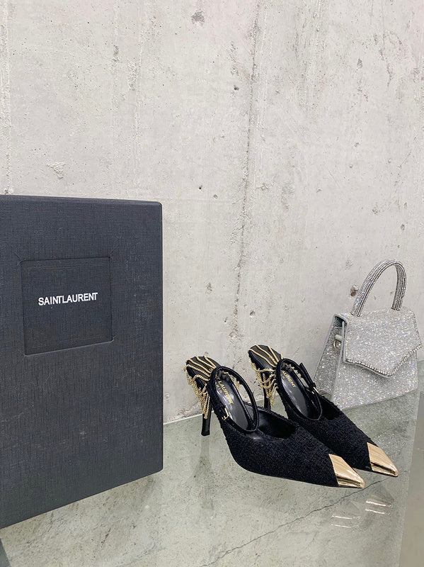 Saint Laurent luxury shoes front view — premium authentic designer style