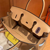 Close-up detail of balanced bag design