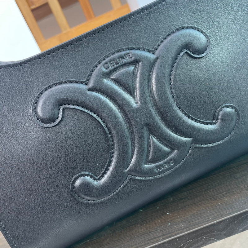 Top view of refined polished women's handbag – women's luxury handbag