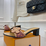 Louis Vuitton shoes Style 412 - logo and branding close-up