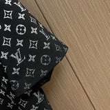 Back view of Louis Vuitton cotton t-shirt with logo-detail design