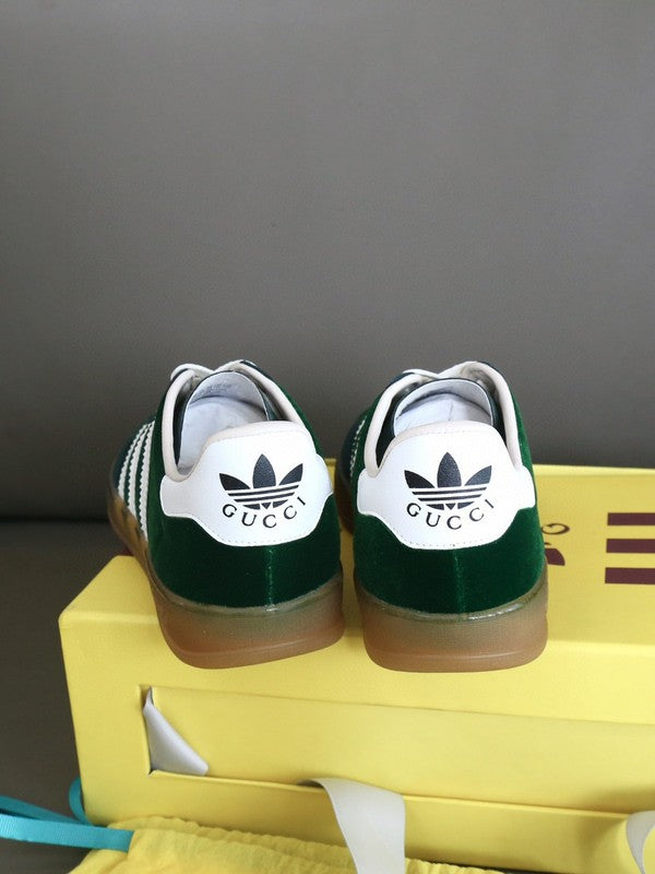 Gucci muted earth tones luxury sneakers view 5 heritage-inspired look