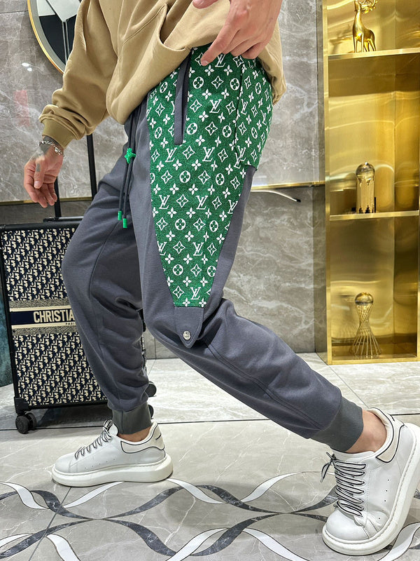 Back view of Louis Vuitton luxury clothing with everyday silhouette