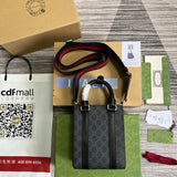 Interior view of refined classic women's handbag – women's statement bag