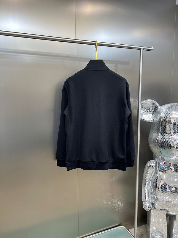 Back view of Louis Vuitton luxury clothing with runway-inspired design