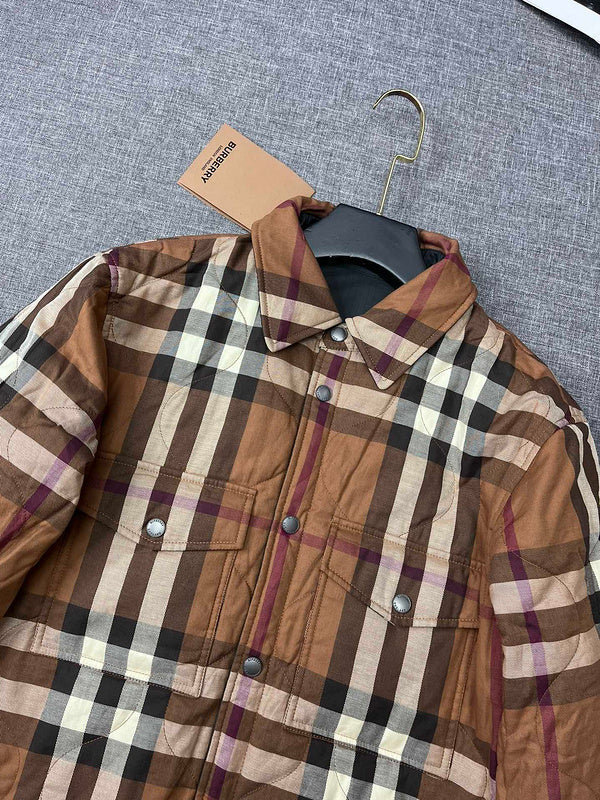 Burberry clothing close-up — premium authentic designer style