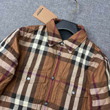 Burberry clothing close-up — premium authentic designer style