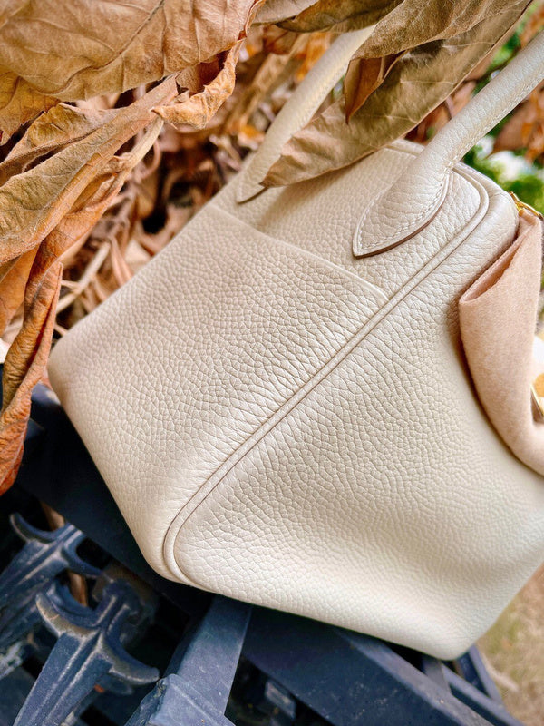 Close-up detail of effortless bag design