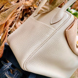 Close-up detail of effortless bag design