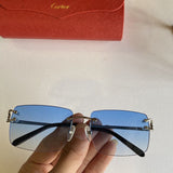 Side view of Cartier unisex sunglasses