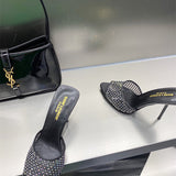 Saint Laurent luxury shoes close-up — premium authentic designer style
