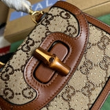 Back view of signature chic women's handbag – women's premium purse