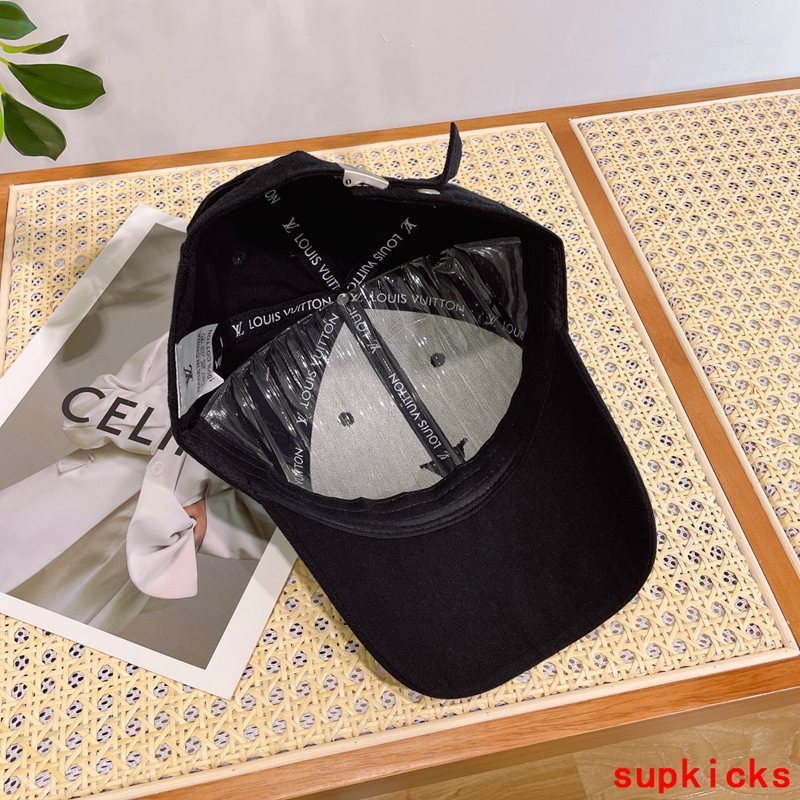 Side view of Louis Vuitton unisex cap