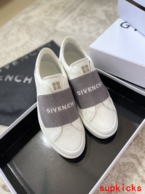 Givenchy Nude Slip-On Sneakers - Detail Shot of Craftsmanship