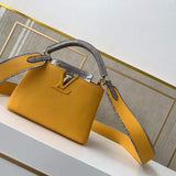 Front view of signature classic women's handbag – women's statement bag
