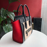 Interior view of modern structured women's handbag – women's luxury accessory