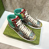 Gucci neutral cream luxury sneakers view 7 minimalist modern build