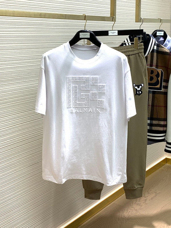 Balmain clothing front view — premium authentic designer style