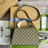 Front view of signature premium women's handbag – women's designer-style accessory