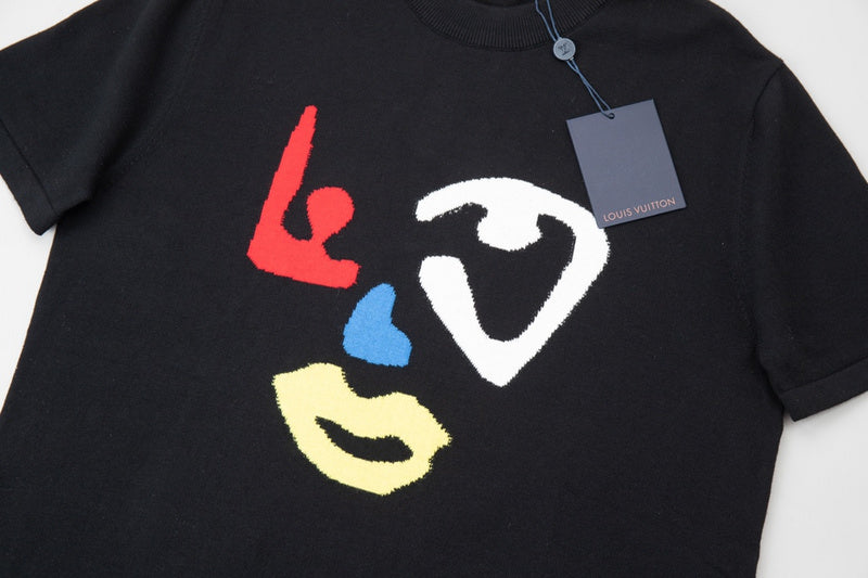 Front view of Louis Vuitton cotton t-shirt with tailored silhouette