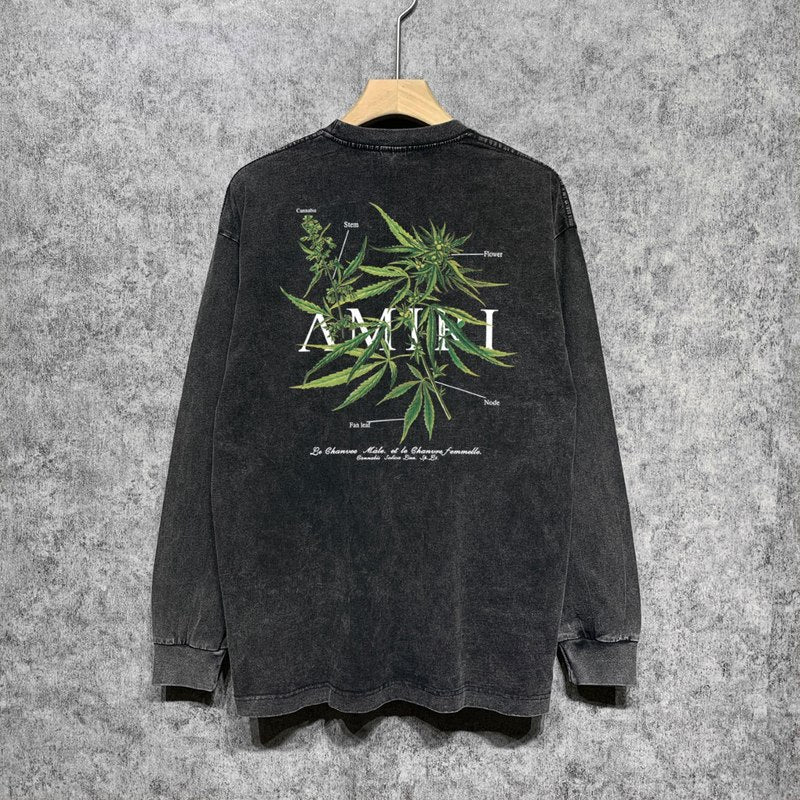Amiri hoodie front view designer style