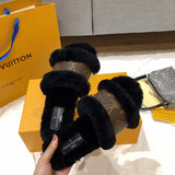 Close-up of Louis Vuitton shoes craftsmanship