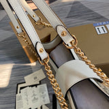 Back view of everyday-luxe chic women's handbag – women's designer-style accessory